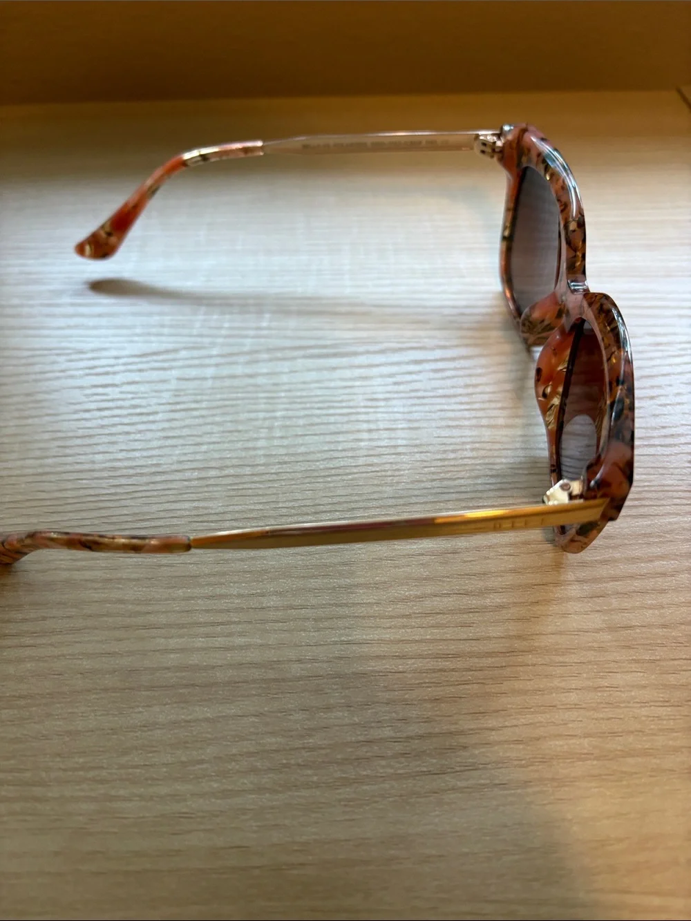 DIFF Eyewear Tortoiseshell Square Sunglasses - Brown Lenses